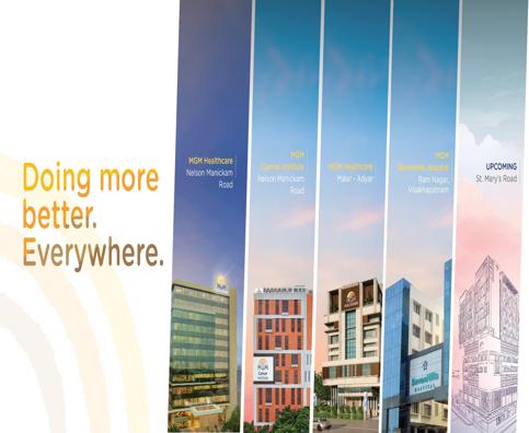 Among the top in care. Expanding to Alwarpet