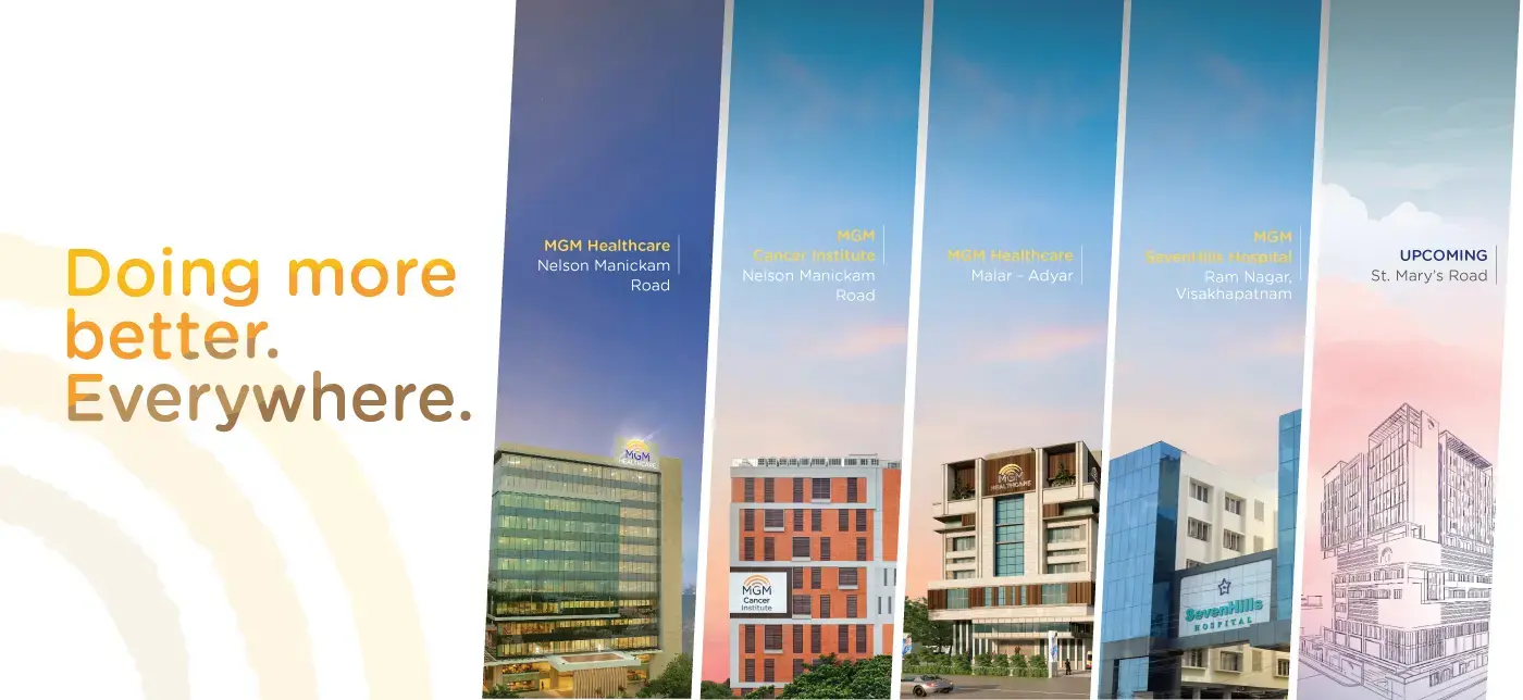 Among the top in care. Expanding to Alwarpet